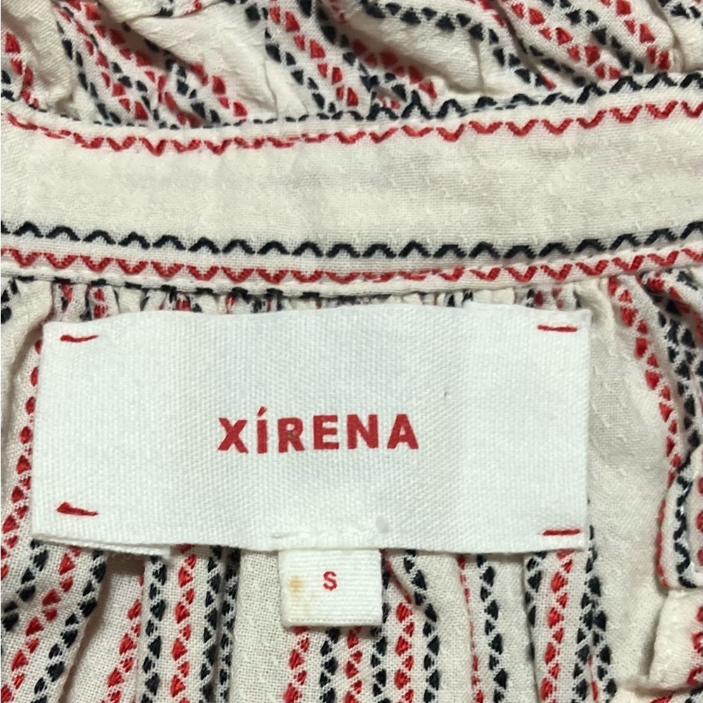 XiRENA Livi Top/ White-Red - Picture 3 of 7